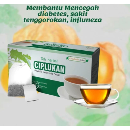 

OBAT DIABET PEMBENGKAKAN BATUK SAKIT TENGGOROKAN TEH CIPLUKAN ASLI ISI 20 KANTONG HALAL ORIGINAL