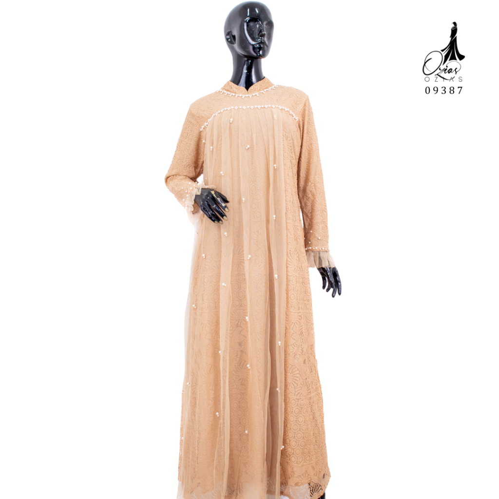 Ozias - Gamis Brokat 09387 Ld 105 I Gamis Brokat Premium I Gamis Formal