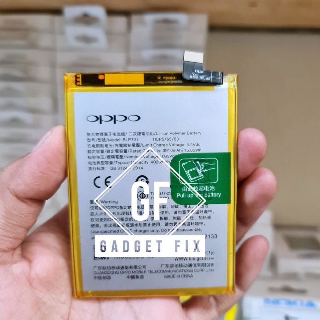 Batre Baterai BLP707 Original HP Oppo F11 CPH1913 CPH1911 Batrei Battery Tanam