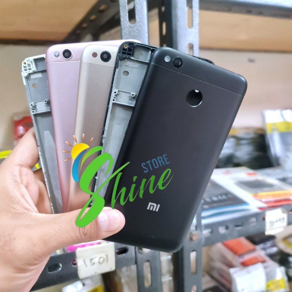 Casing Housing Fullset HP Xiaomi Redmi 4X Backdoor + Frame LCD Bekdor Kesing Full Set