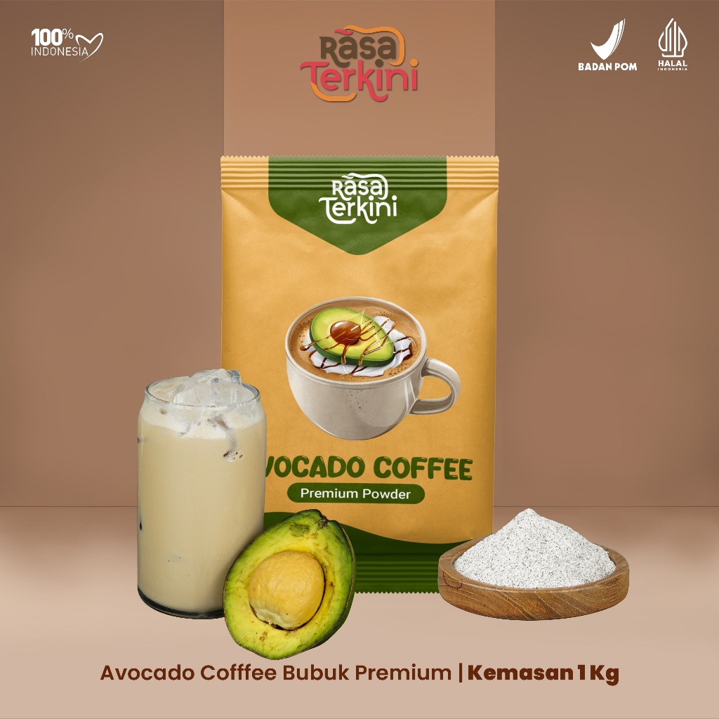 

Bubuk Minuman Avocado Coffee - Rasa Terkini Kemasan 1 Kg