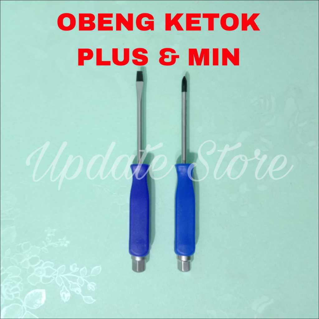 Obeng Ketok Plus dan Obeng Ketok Min