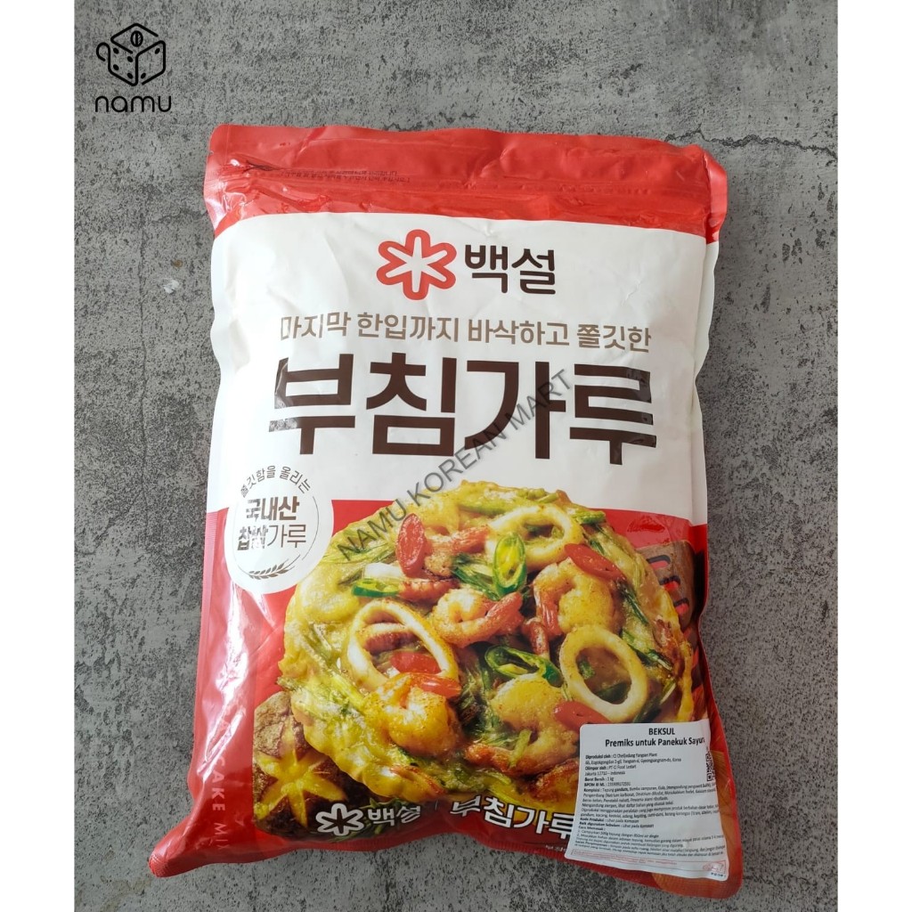 

CJ Beksul Pancake Mix For Cooking 1kg 백설 Pajeon Panekuk