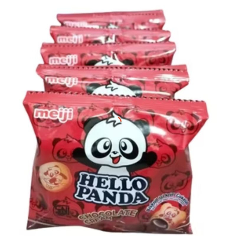 

Meiji Hello Panda renceng rasa coklat