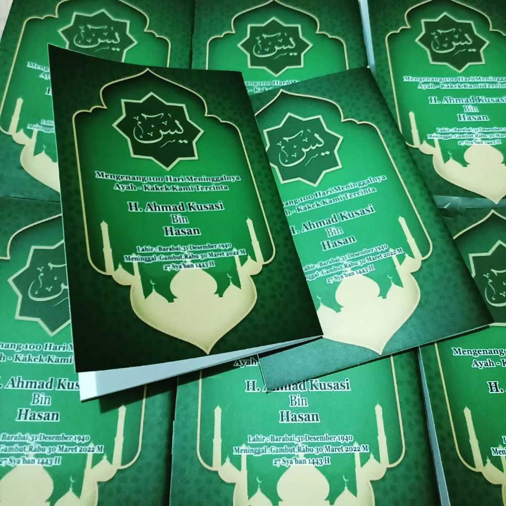 Yasin Tahlil + Burdah KENANG-KENANGAN