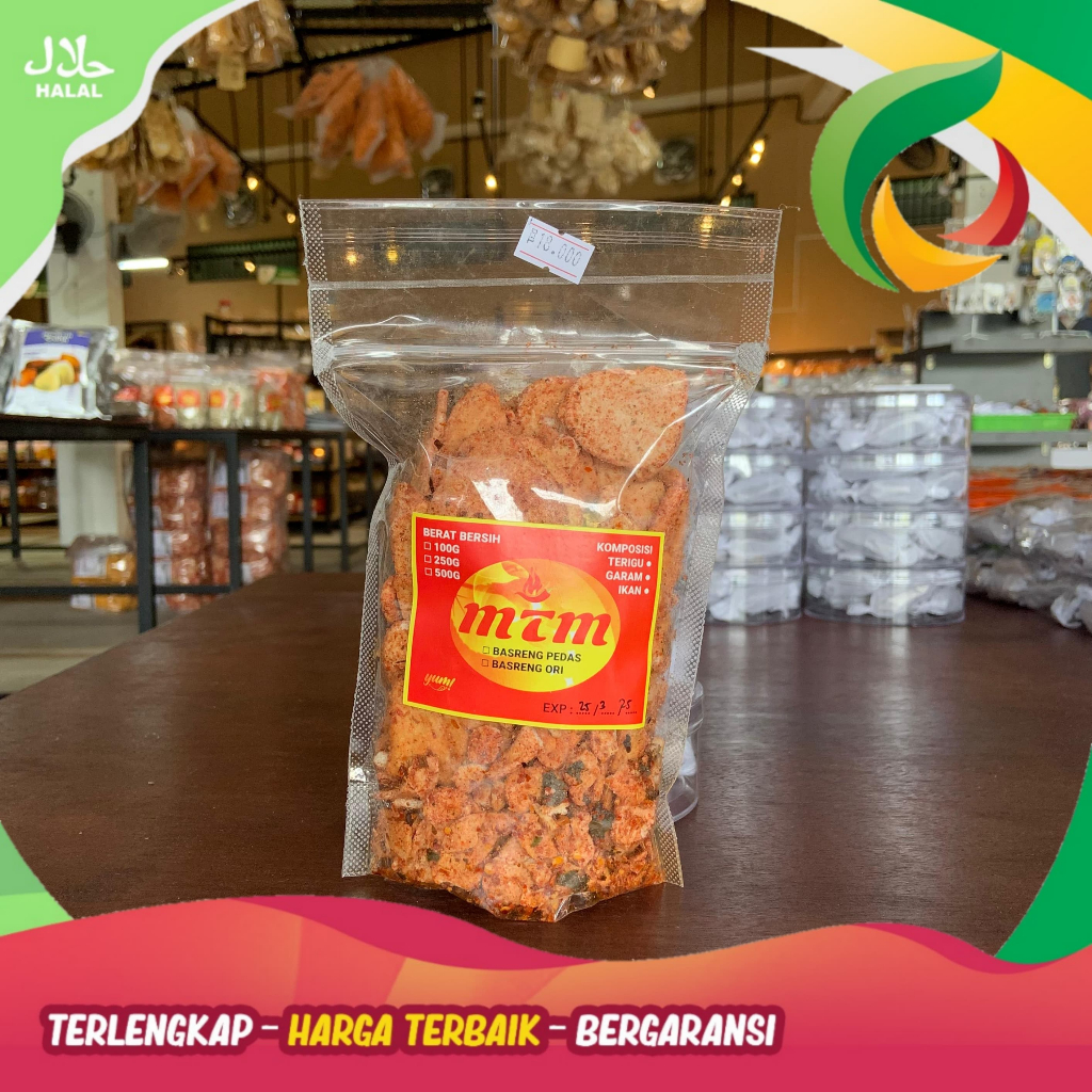 

BASRENG GEPENG PEDAS MTM 250GR KHAS BANGKA