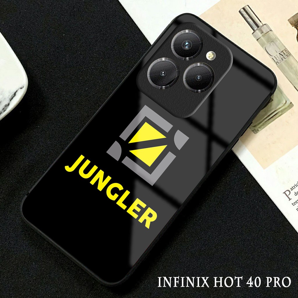 Softcase Glossy Glass Infinix Hot 40 Pro Terbaru [GC38 ] Casing Handphone Infinix Hot 40 - Pelindung
