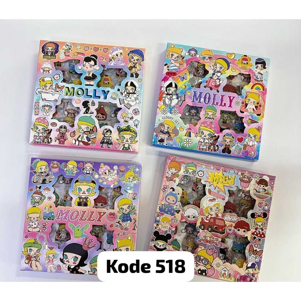 

Stiker Molly Pop Mart Isi 100 Lembar