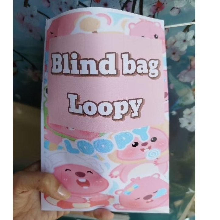 blind bag loopy paper squishy