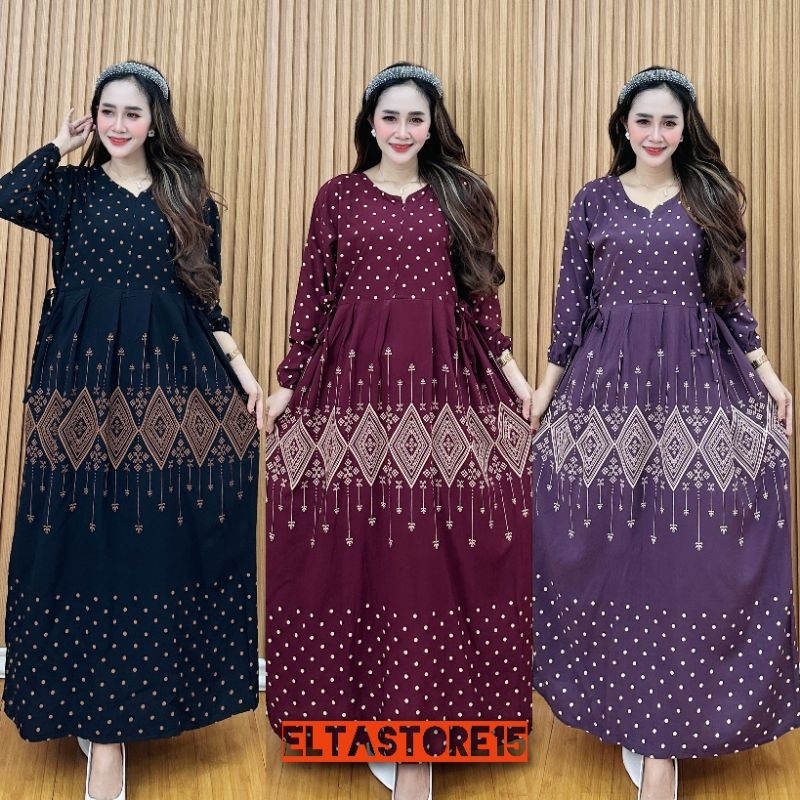 DASTER LONGDRES CIBI AMIRA || BUSUI RESLETING|| LENGAN PANJANG || LD110