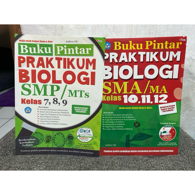 BUKU PINTAR PRAKTIKUM BIOLOGI SMP, SMA