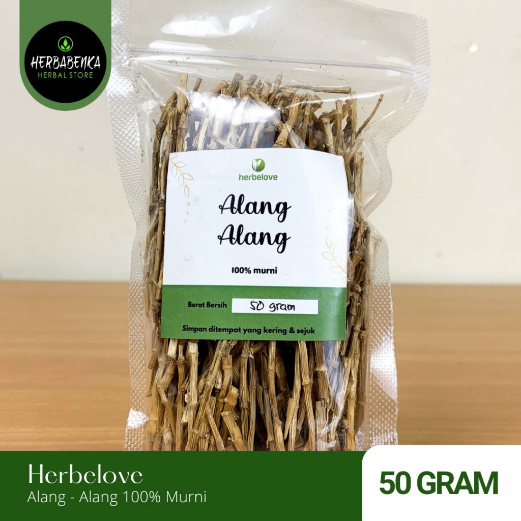 

HERBELOVE – ALANG - ALANG KERING 100% MURNI 50 GRAM