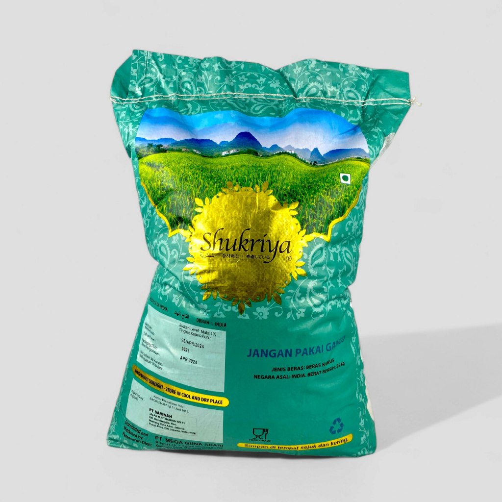 

Shukriya Basmati Rice (Ecer 1kg) Basmati Shukriya 1kg