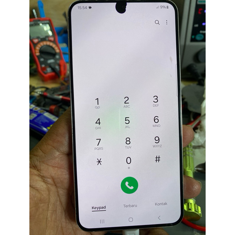 lcd s22 plus ori copotan minus tompel kecil