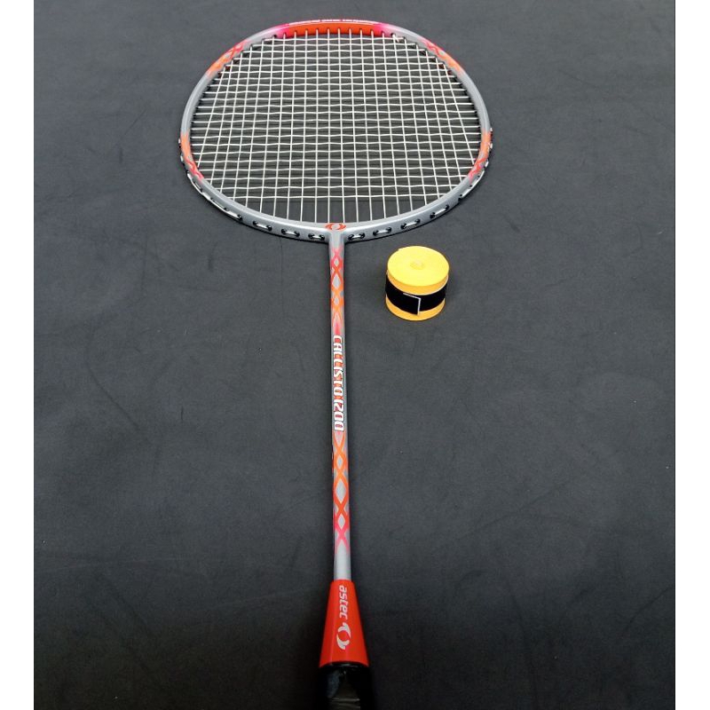 Raket badminton bekas second original astec callisto 1200