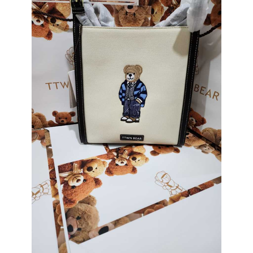 Bag TTWN & BEAR Original Ttwn Bear Thailand Tas Bangkok