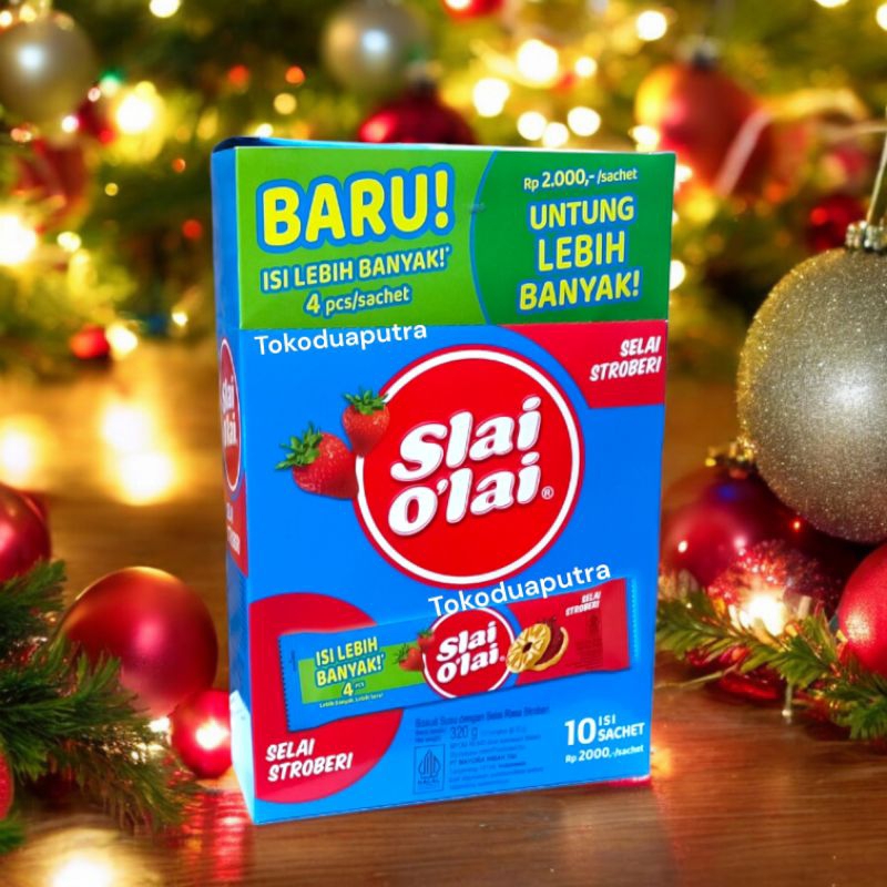 

slai olai strawberry 1 box isi 10 sachet
