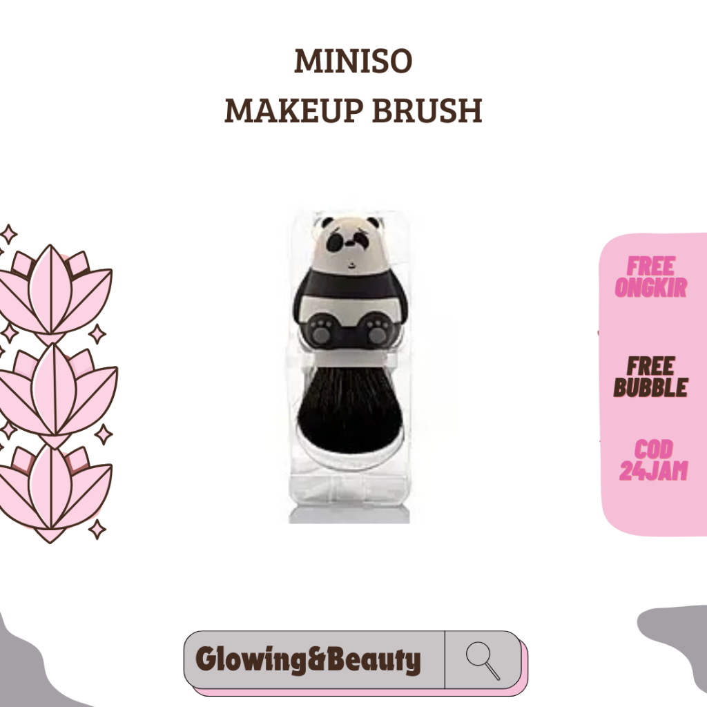 MINISO WE BARE BEARS MAKEUP BRUSH BROSSE DE MAQUILLAGE