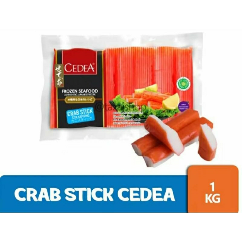 

CEDEA Crab Stick 1kg/stik kepiting/ikan olahan/Frozen Seafood