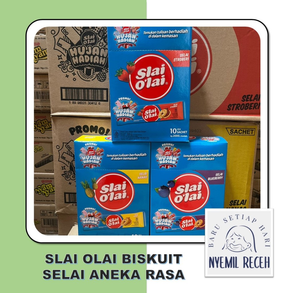

Slai Olai Biskuit Selai Aneka Rasa Isi 10pcs x 32gr