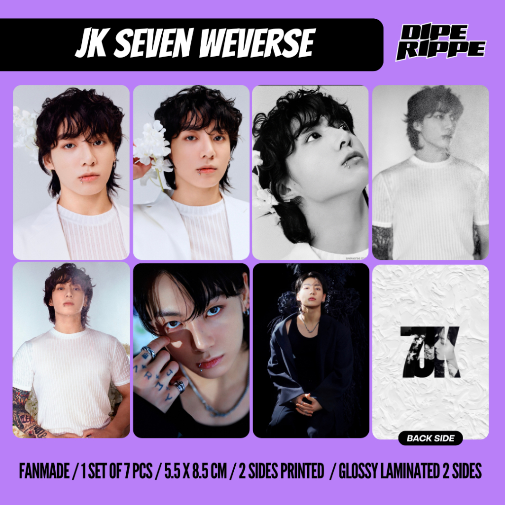 BANGTAN JUNGKOOK WEVERSE MAGAZINE SEVEN