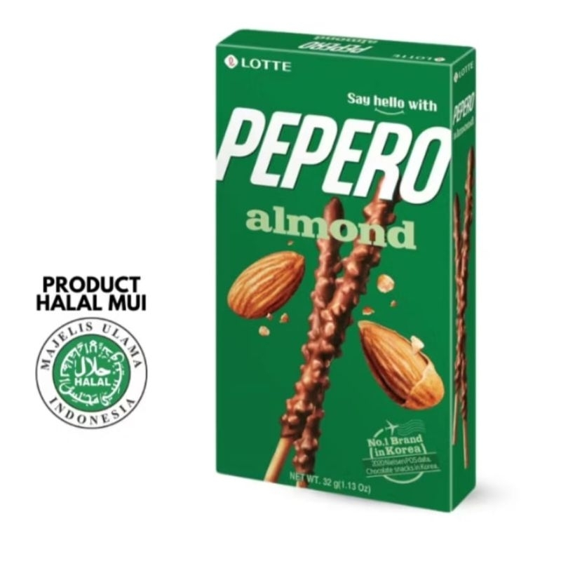 

PEPPERO ALMOND 32 gram