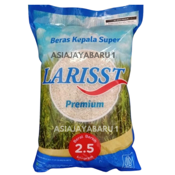 

1 Bungkus - Beras Premium/Beras Kepala Super Larisst Berat 2,5 Kg