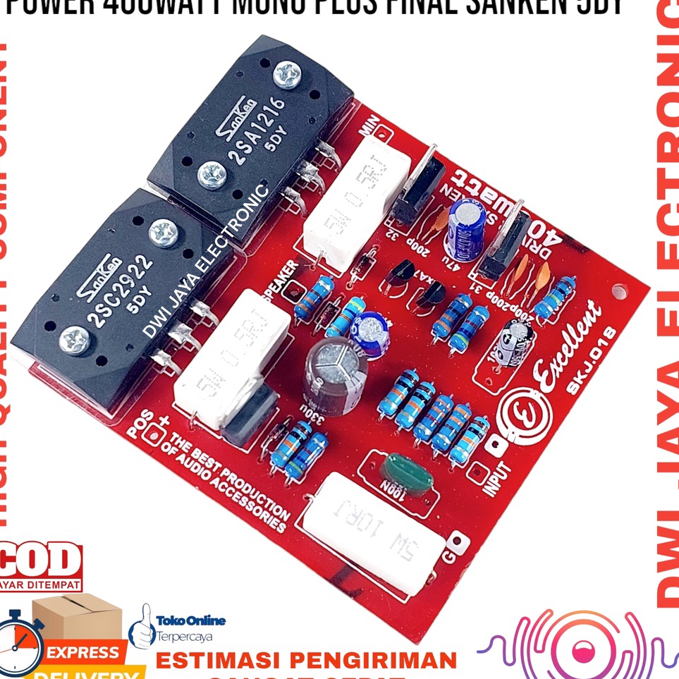 ART F3P2 4 WATT MONO DRIVER PLUS SANKEN 5DY SUPER MURAH