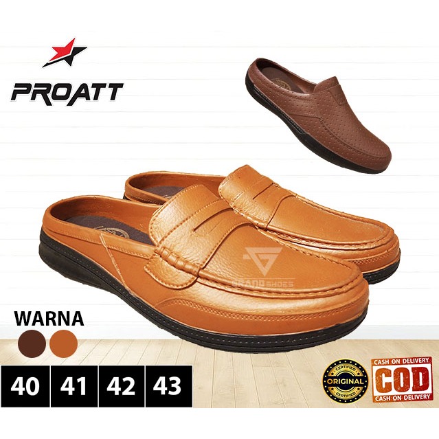 PRO ATT ATT 550 ATT 553 Bustong Pria Sandal Santai Karet Anti Air Lentur Sandal Pria Laki Laki Dewas