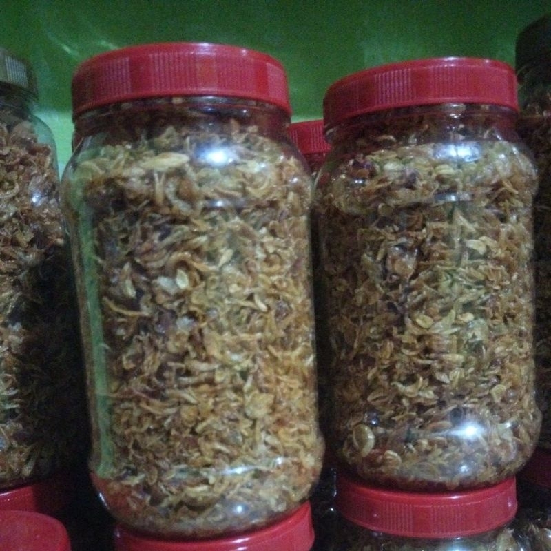 

BAWANG GORENG MURNI BAWANG MERAH ( BREBES ), TANPA CAMPURAN 100%