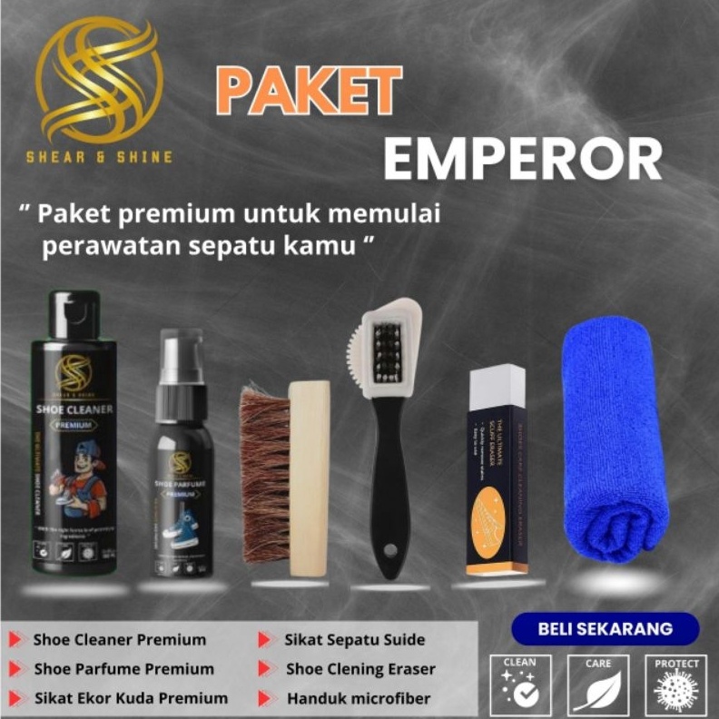 KODE K25E Paket Pembersih Sepatu Shoes Cleaner Parfum Sepatu Sabun Cuci Sepatu