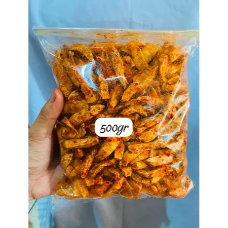 

BASRENG PEDAS GURIH EXTRA DAUN JERUK BUMBU MELIMPAH ISI 500 GRAM - BY CEMILAN ASIKK