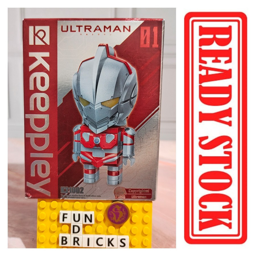 Keeppley Keepley Ultraman Kuppy K21002 Mainan Bricks Ultraman