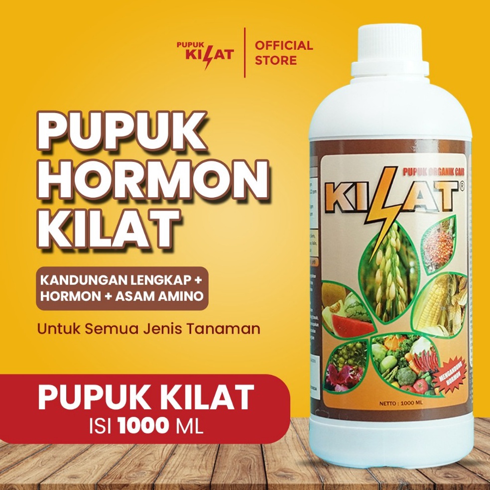 Pasti Tertarik PUPUK KILAT  Pupuk Organik Kilat Hormon