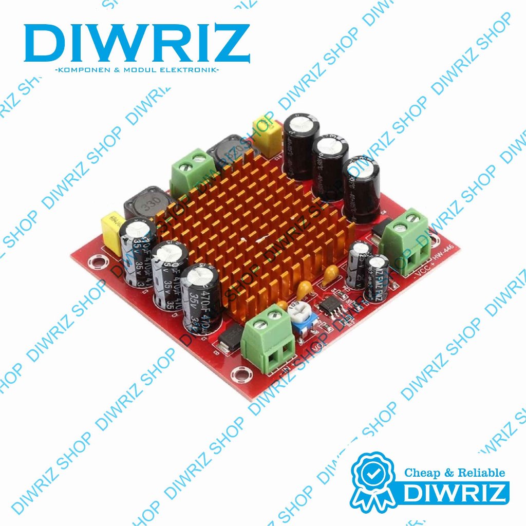 HW-446 High Power TPA3116D2 150W Mono Class-D Amplifier Kit