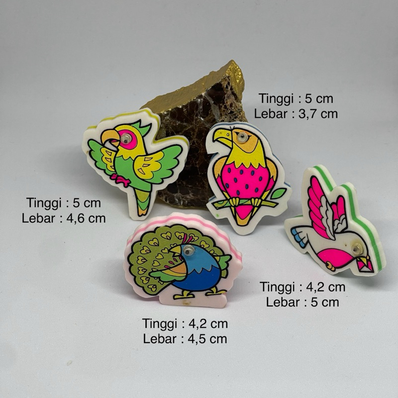 

penghapus karakter lucu set