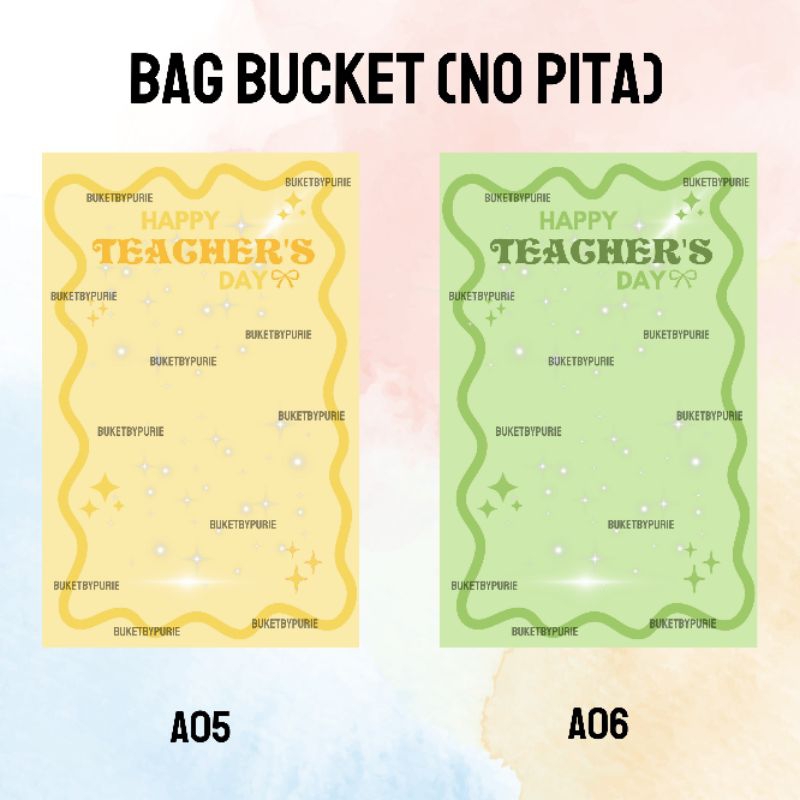 

kertas buket hari guru (hanya kertas + plastik opp) min. 5pcs