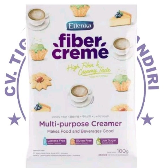 

FIBER CREAME 100GRAM / 5PCS / 500GRAM /12PCS