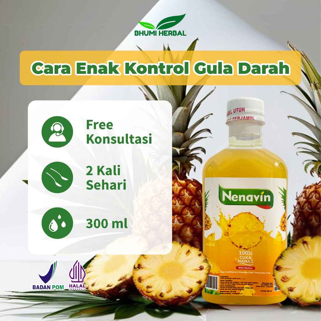 

Nenavin Cuka Nanas Obat Gula Darah Tinggi Premium BPOM