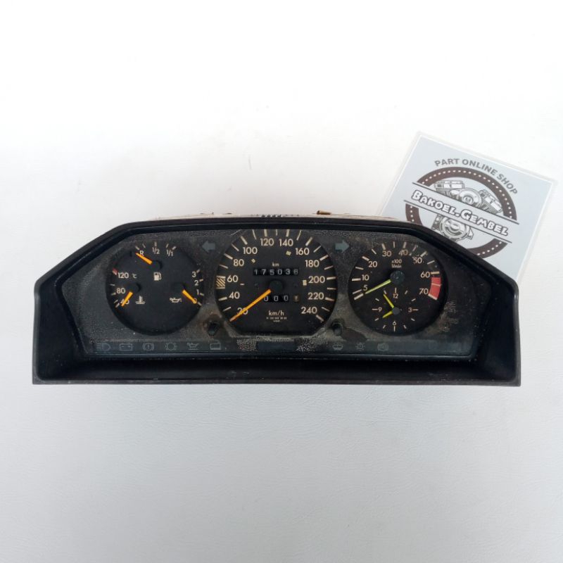 Speedometer spidometer Mercedes Benz W124 Mercy original copotan