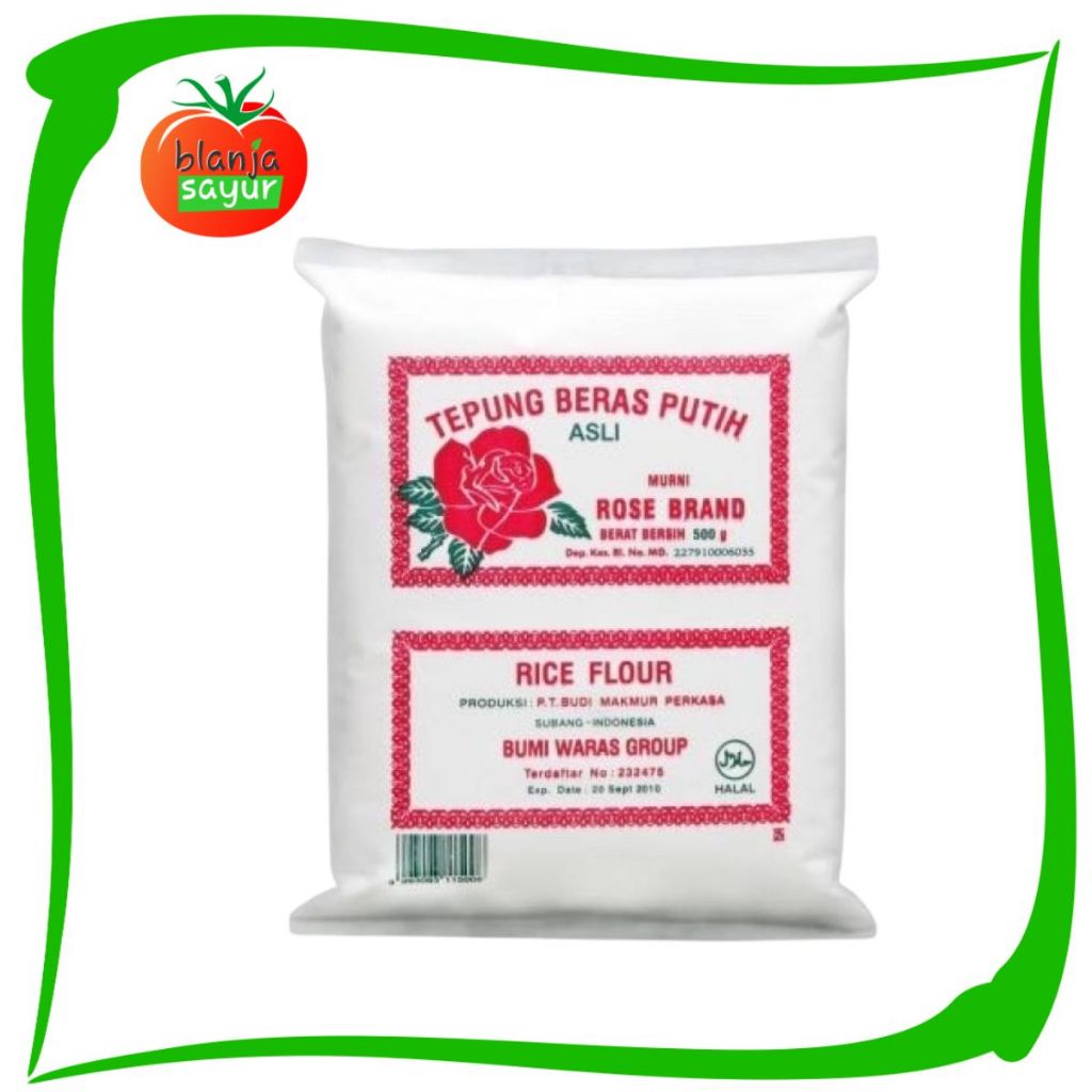 

Tepung Beras Rose Brand 500 gr