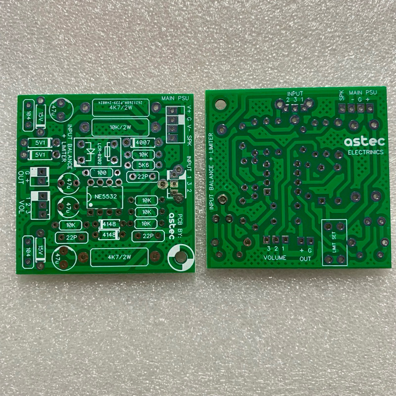 pcb input balance limiter double layer