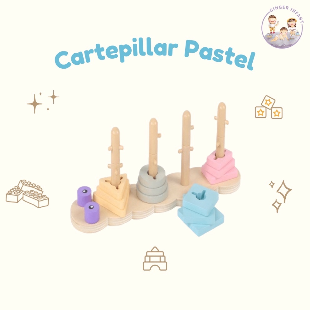 

ART Y3X9 Cartepillar Pastel