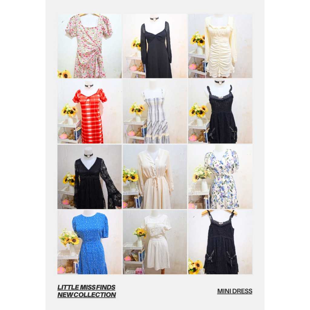 COD♡ Korean Mini Dress | Coquette | Vintage | Y2K | 40K EACH ITEM