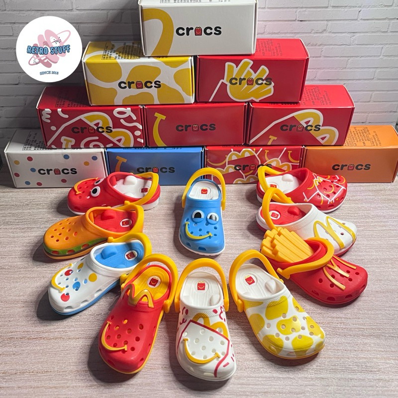 Keychain Crocs X Mcd Rare Item Series