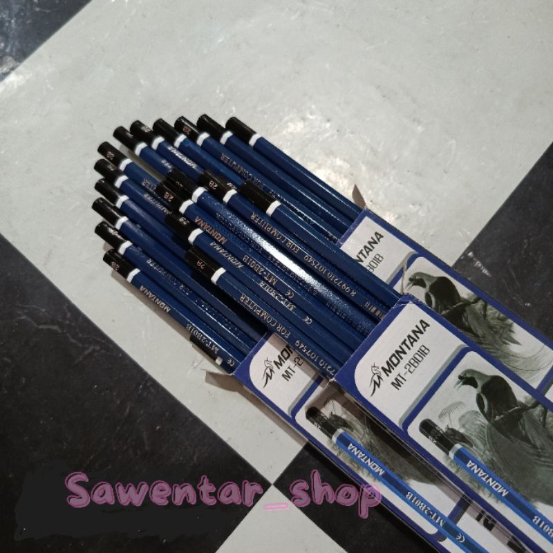 

Pensil 2B biru | Pensil Montana 2B MT-2B01B