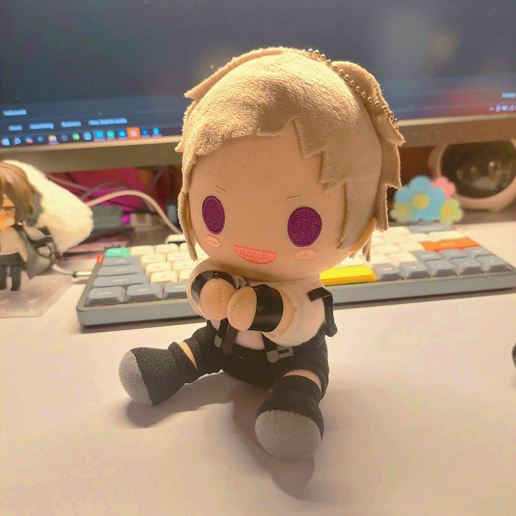 [ OFFICIAL ] BSD Bungo Stray Dogs Pitanui Nui Plush - Atsushi (RARE)