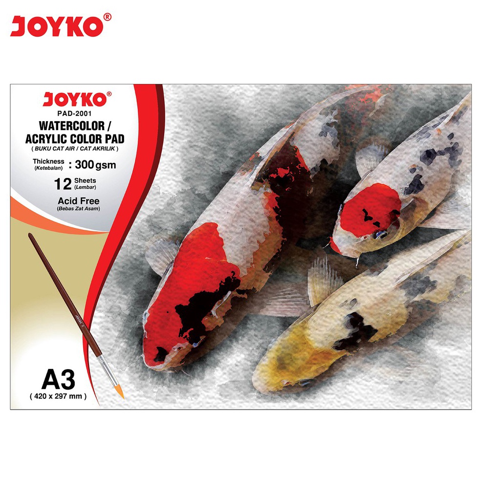 

Importir Resmi JOYKO DRAWING BOOK SKETCH PAD A3 BUKU GAMBAR SKETSA PAD21