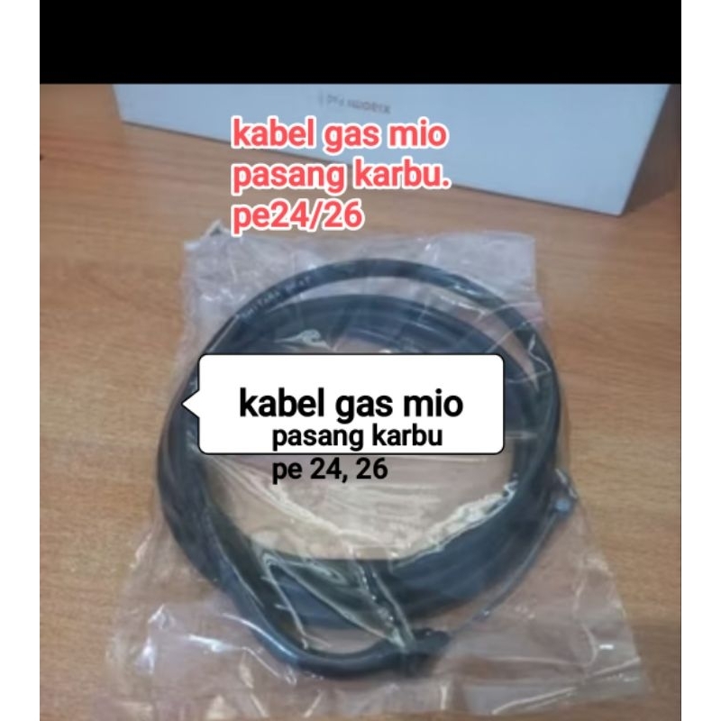 kabel gas mio pasang karbu pe24 , pe26