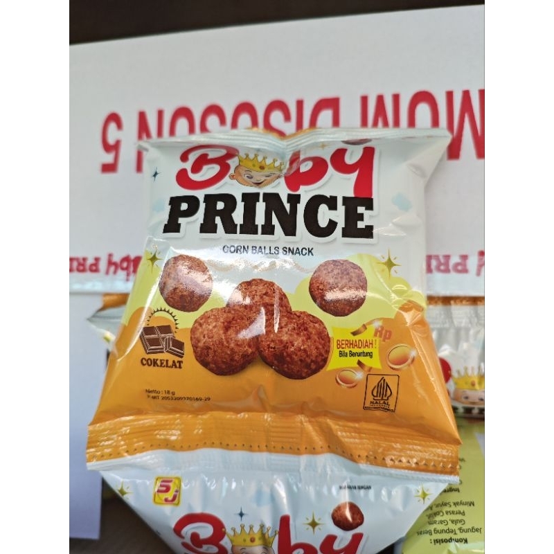 

chiki ciki Baby Prince corn ball snack berhadiah jika beruntung